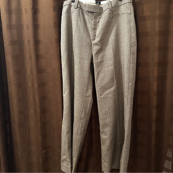 NWT Banana Republic Lido Sculpted Italian Wool Blazer and Pants Plaid sz 16 - Picture 16 of 16